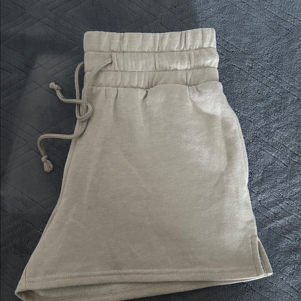 Balance Collection Light Tan Drawstring Shorts